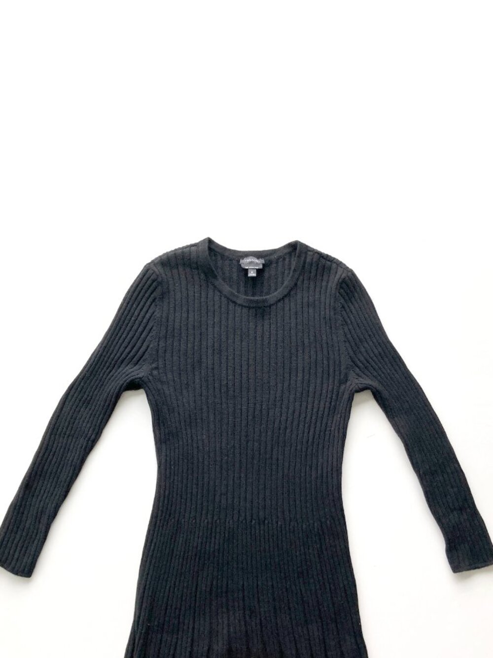 Talbots Merino Wool Ribbed Sweater Dress - Picture 6 of 8
